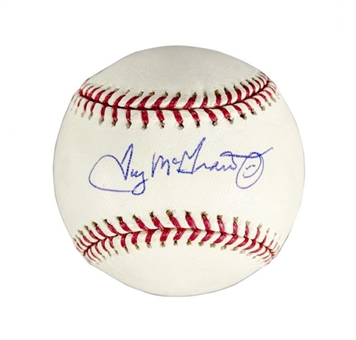 Tug McGraw Single-Signed Major League Baseball